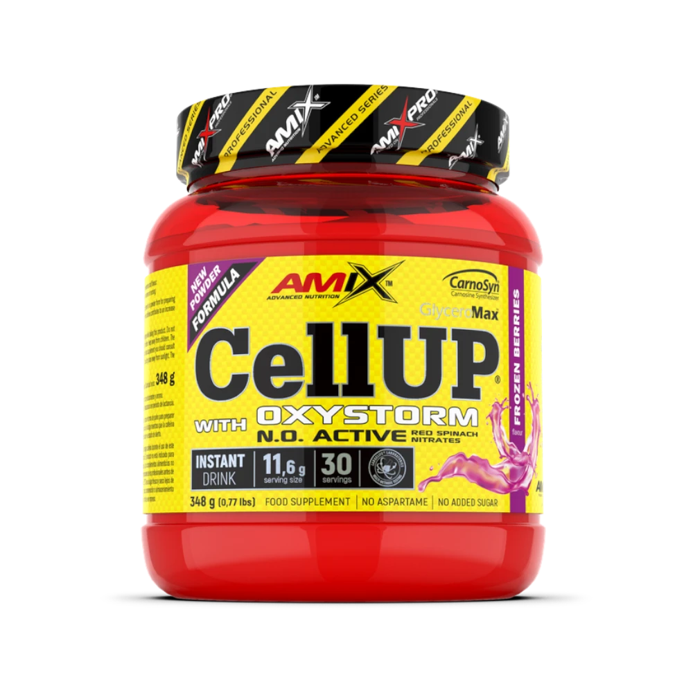 CELLUP OXYSTORM POWDER 348G - BODYMANIA AMIX PRO Frutas del Bosque