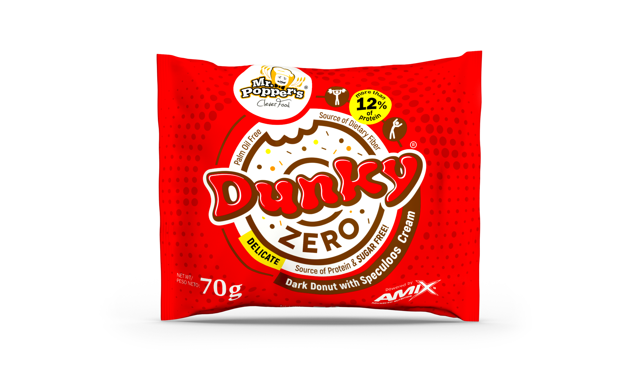 DUNKY ZERO 70GR - BODYMANIA MR POPPERS Triple Chocolate