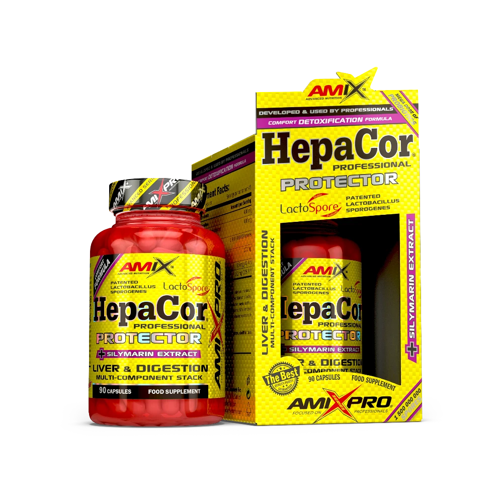 HEPACOR 90 CAPS - BODYMANIA AMIX PRO Default Title