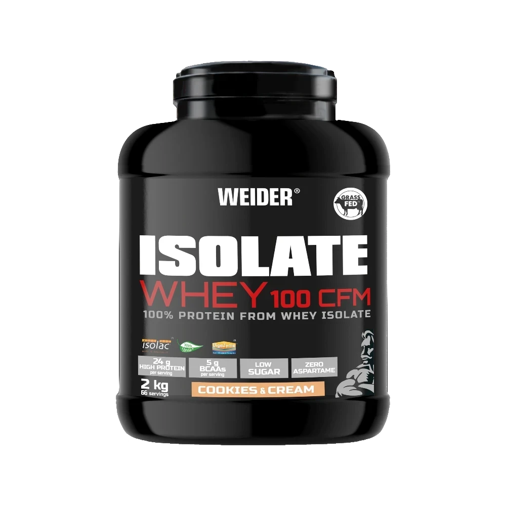 ISOLATE Whey 100 CFM + SHAKER GRATIS - BODYMANIA WEIDER 2000 g / Chocolate