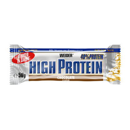 HIGH PROTEIN 40% BAR 50G - BODYMANIA