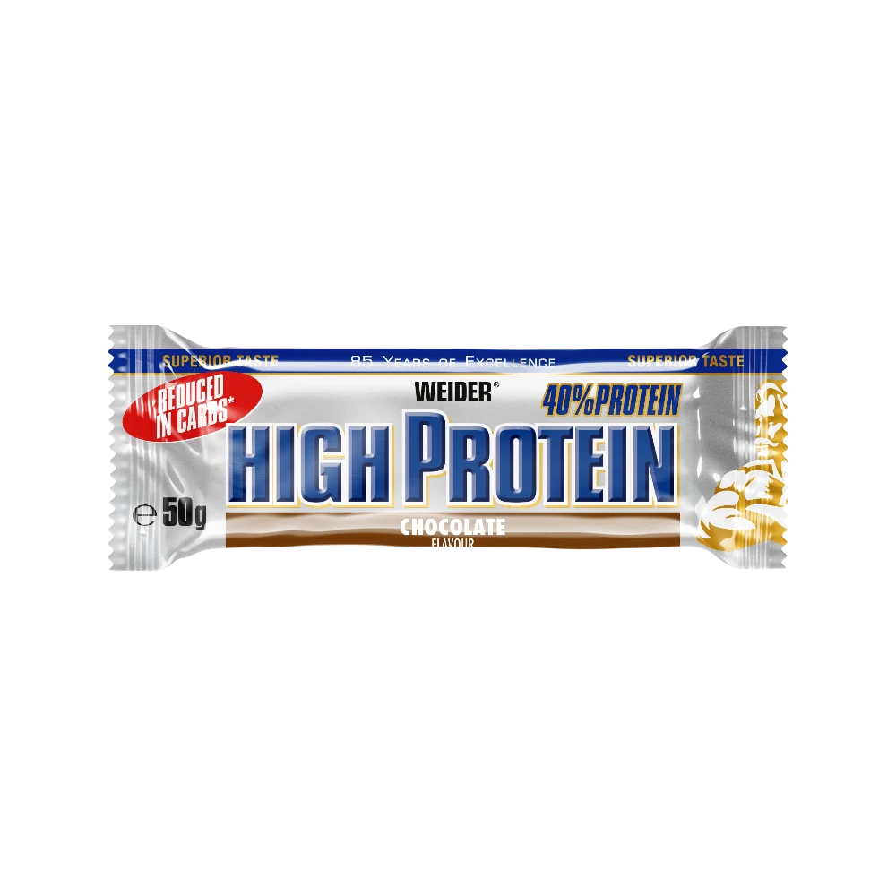 HIGH PROTEIN 40% BAR 50G - BODYMANIA WEIDER Chocolate