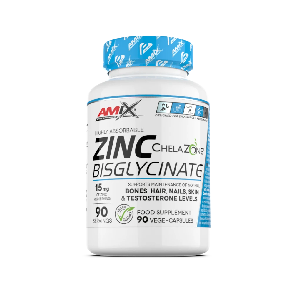 ZINC BISGLYCINATE 90CAPS - BODYMANIA AMIX PERFORMANCE Default Title