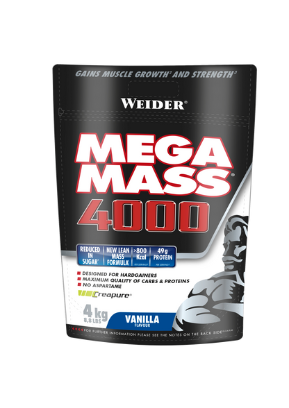 MEGA MASS 4000 4K SACO - BODYMANIA WEIDER Vainilla