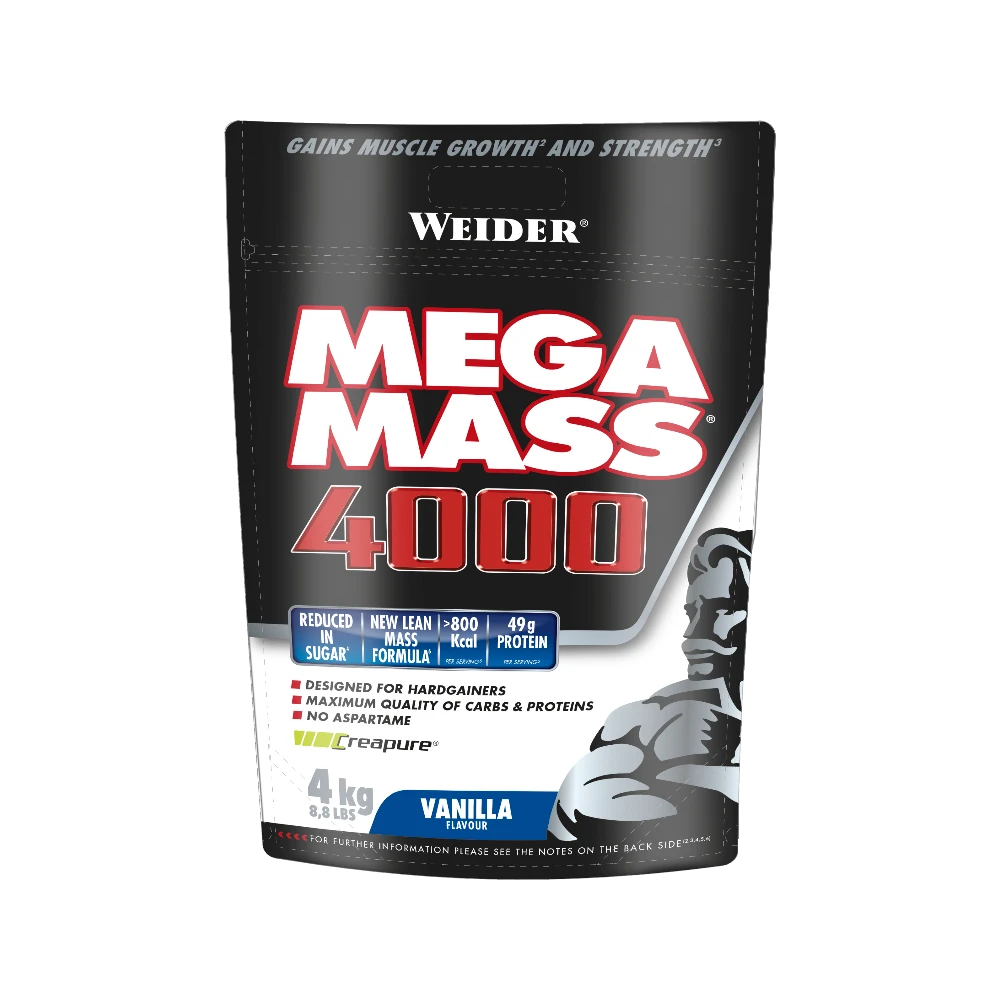 MEGA MASS 4000 4K SACO - BODYMANIA WEIDER Vainilla