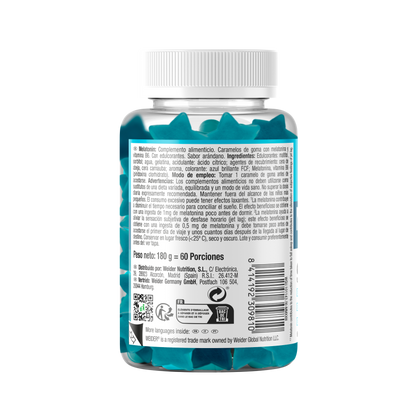 MELATONIN UP 60 GUMMIES - BODYMANIA