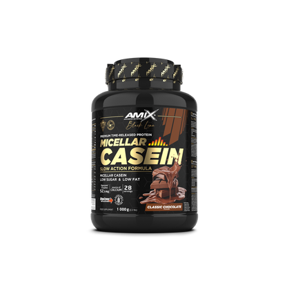 Black Micellar Casein - BODYMANIA AMIX Chocolate / 1000 g