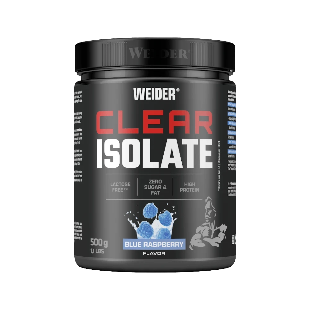 CLEAR ISOLATE 500G + SHAKER GRATIS - BODYMANIA WEIDER Frambuesa Azul