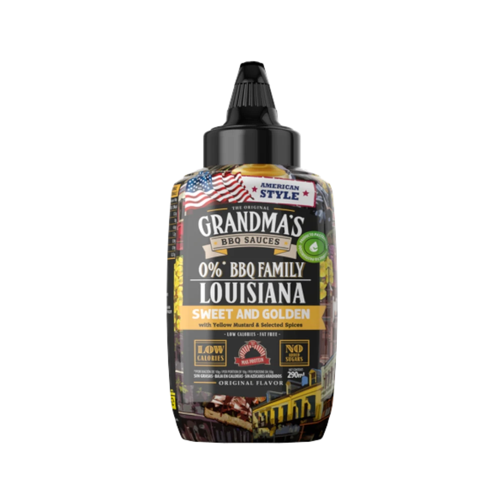 GRANDMA`S BBQ SAUCE 290ML - BODYMANIA MAX PROTEIN Ahumado
