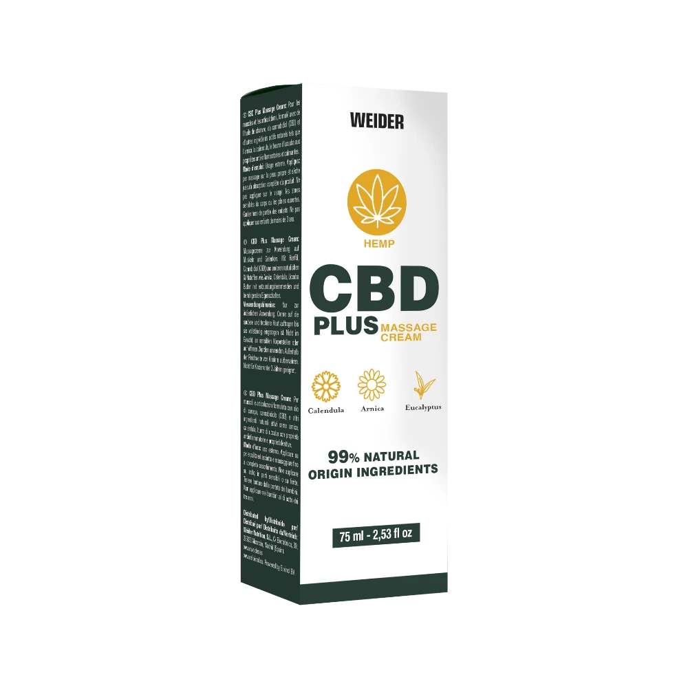 CBD MASSAGE CREAM 75ML - BODYMANIA WEIDER Default Title