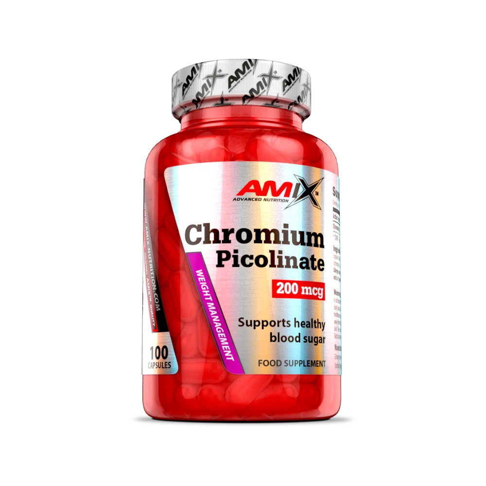 CHROMIUM PICOLINATE 100 CAPS - BODYMANIA AMIX Default Title