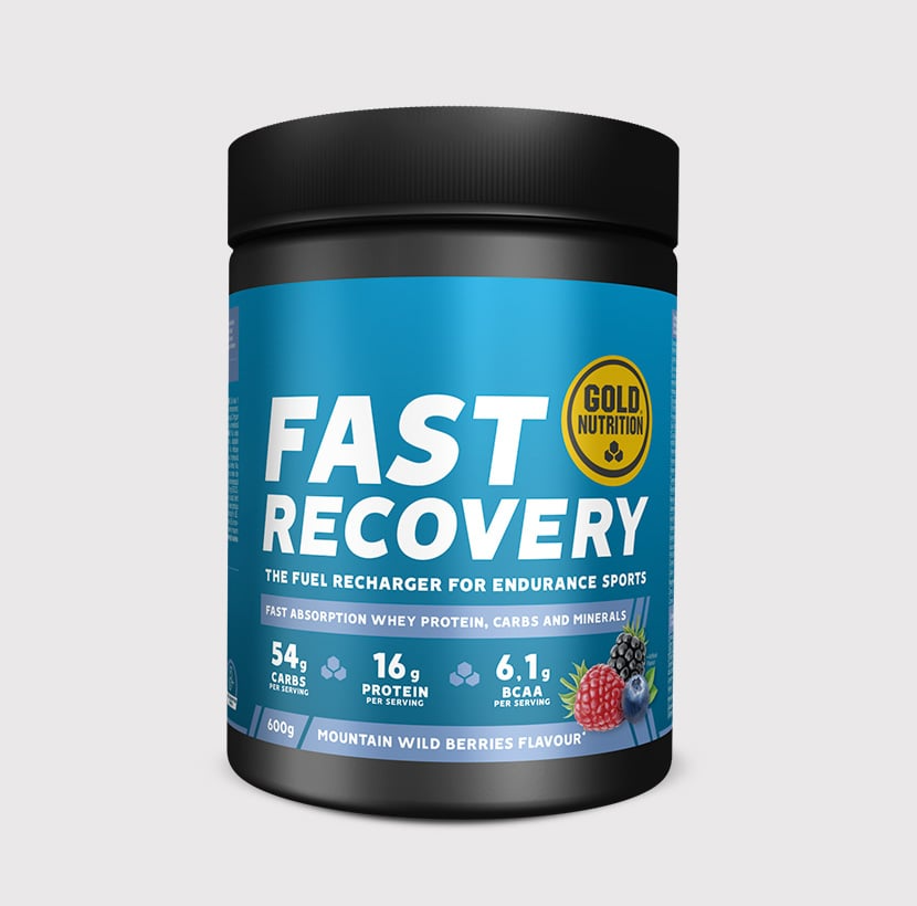Fast Recovery 600 g Gold Nutrition sabor Frutas del Bosque
