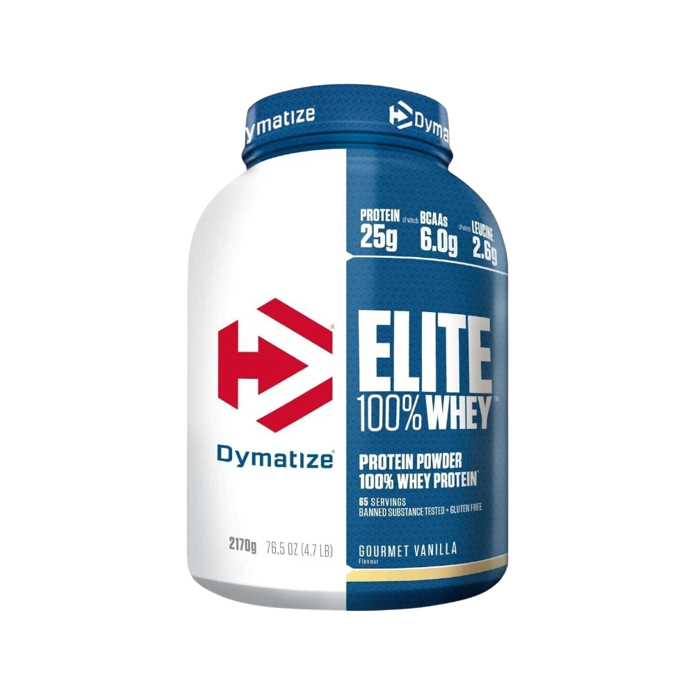 ELITE 100% WHEY + SHAKER GRATIS - BODYMANIA DYMATIZE Vainilla / 4 lb
