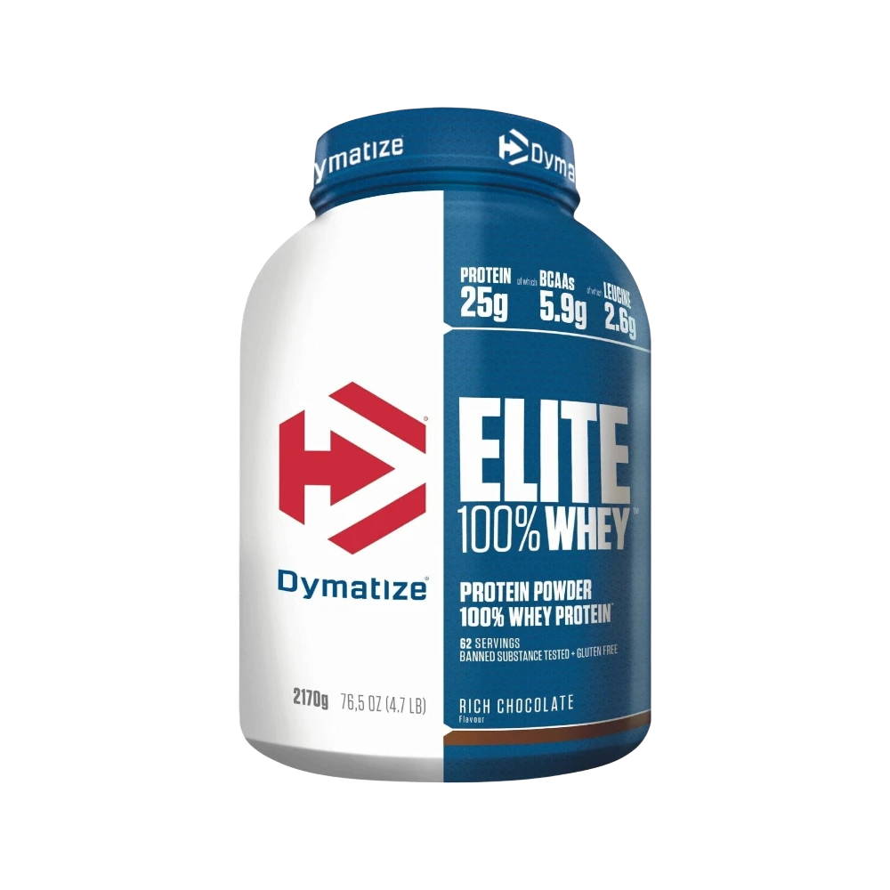 ELITE 100% WHEY + SHAKER GRATIS - BODYMANIA DYMATIZE Chocolate / 4 lb