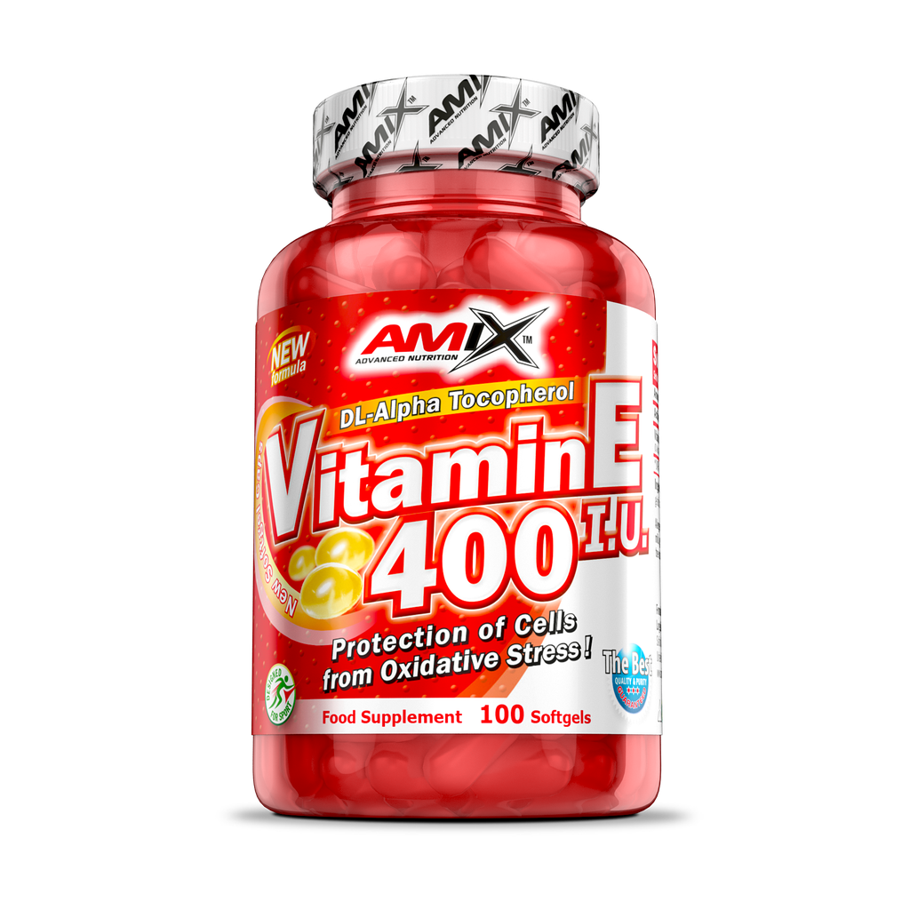 VITAMIN E 400 IU 100 CAPS - BODYMANIA AMIX Default Title
