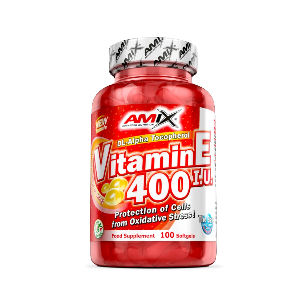 VITAMIN E 400 IU 100 CAPS - BODYMANIA AMIX Default Title
