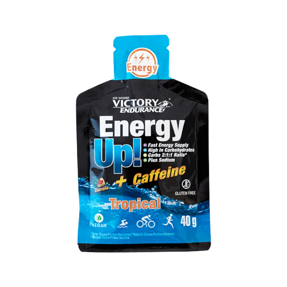 ENERGY UP +CAFFEINE 40GR - BODYMANIA VICTORY ENDURANCE Tropical