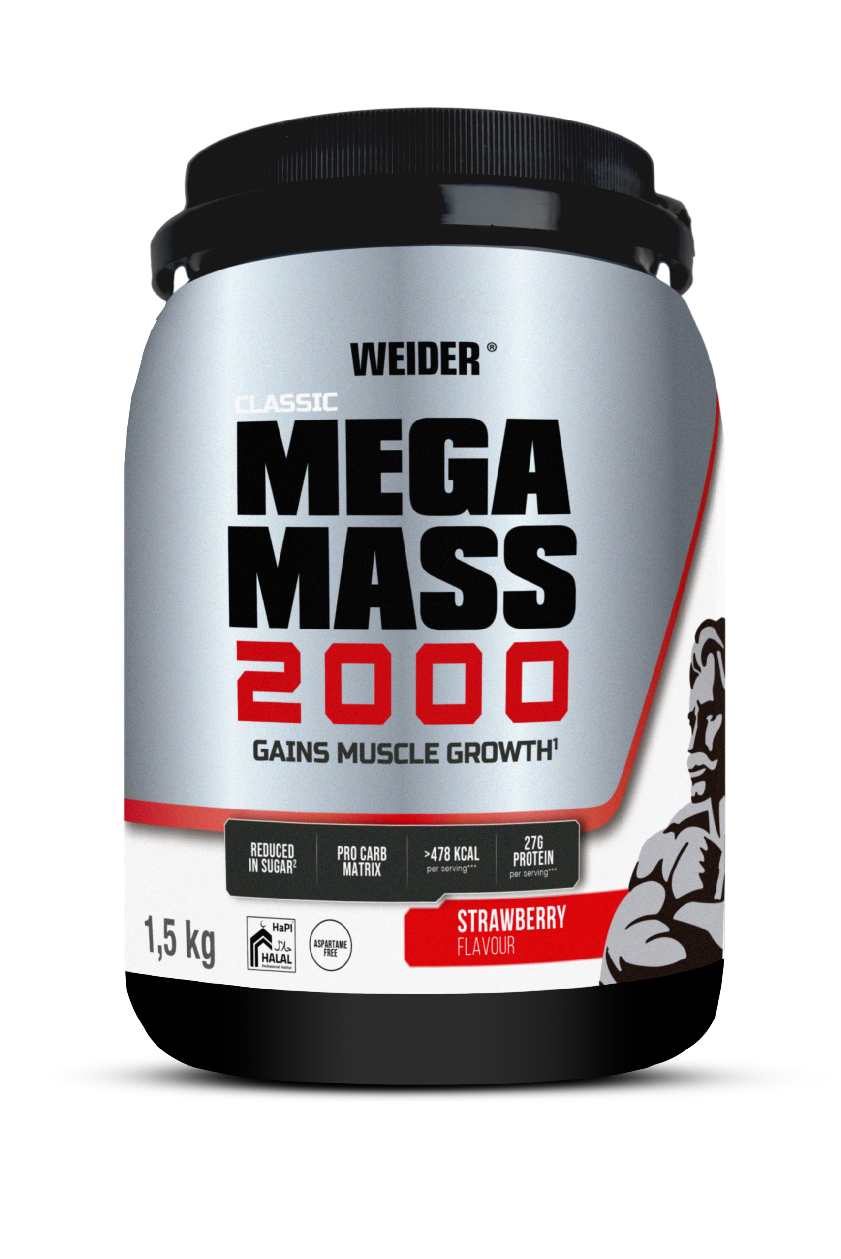 MEGA MASS 2000 1,5K - BODYMANIA WEIDER Fresa