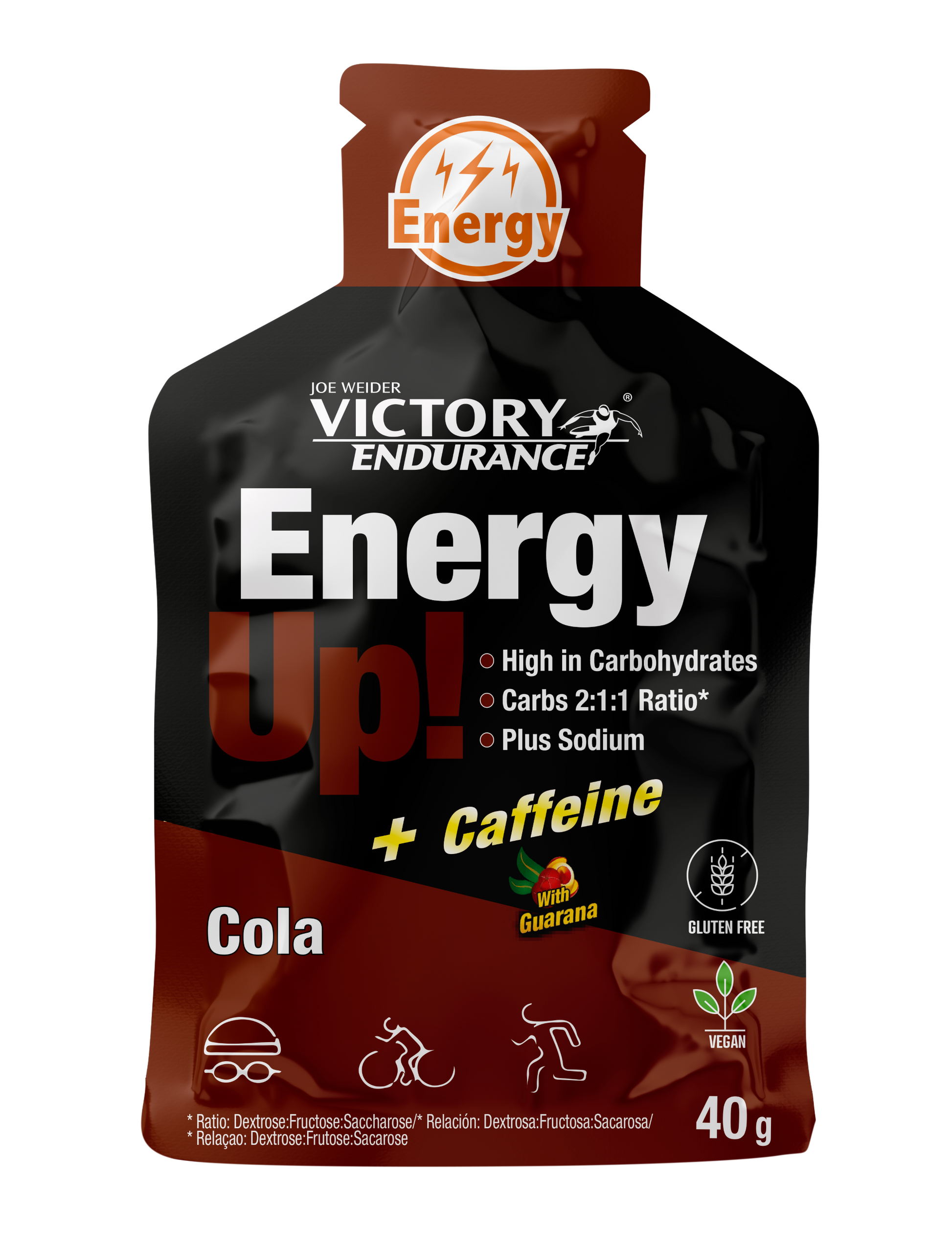 ENERGY UP +CAFFEINE 40GR - BODYMANIA