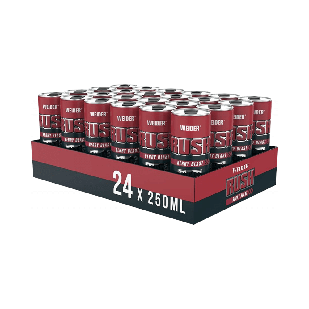 RUSH RTD - BODYMANIA WEIDER Cereza / 24 x 250ml