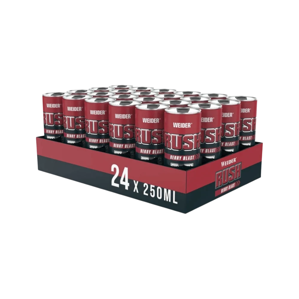RUSH RTD - BODYMANIA WEIDER Cereza / 24 x 250ml