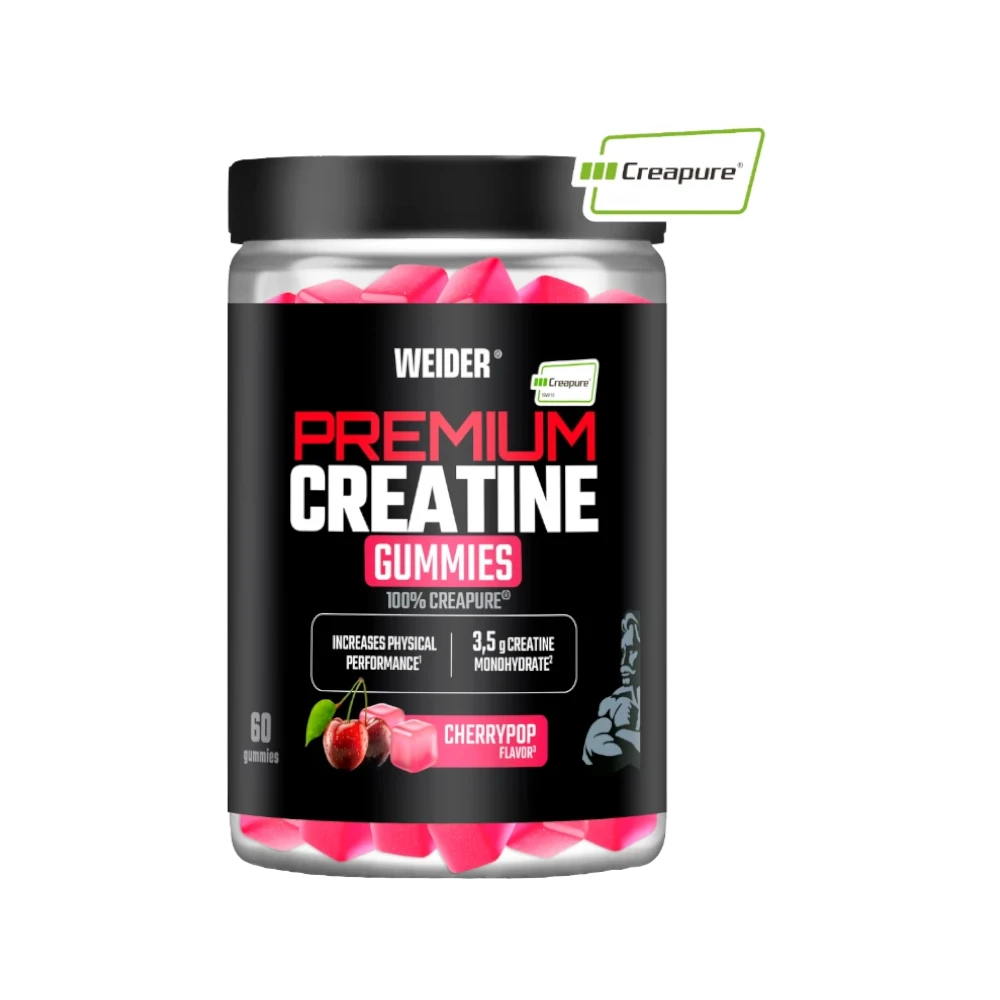 Weider Creatine Gummies Creapure sabor cereza - creatina en gominolas