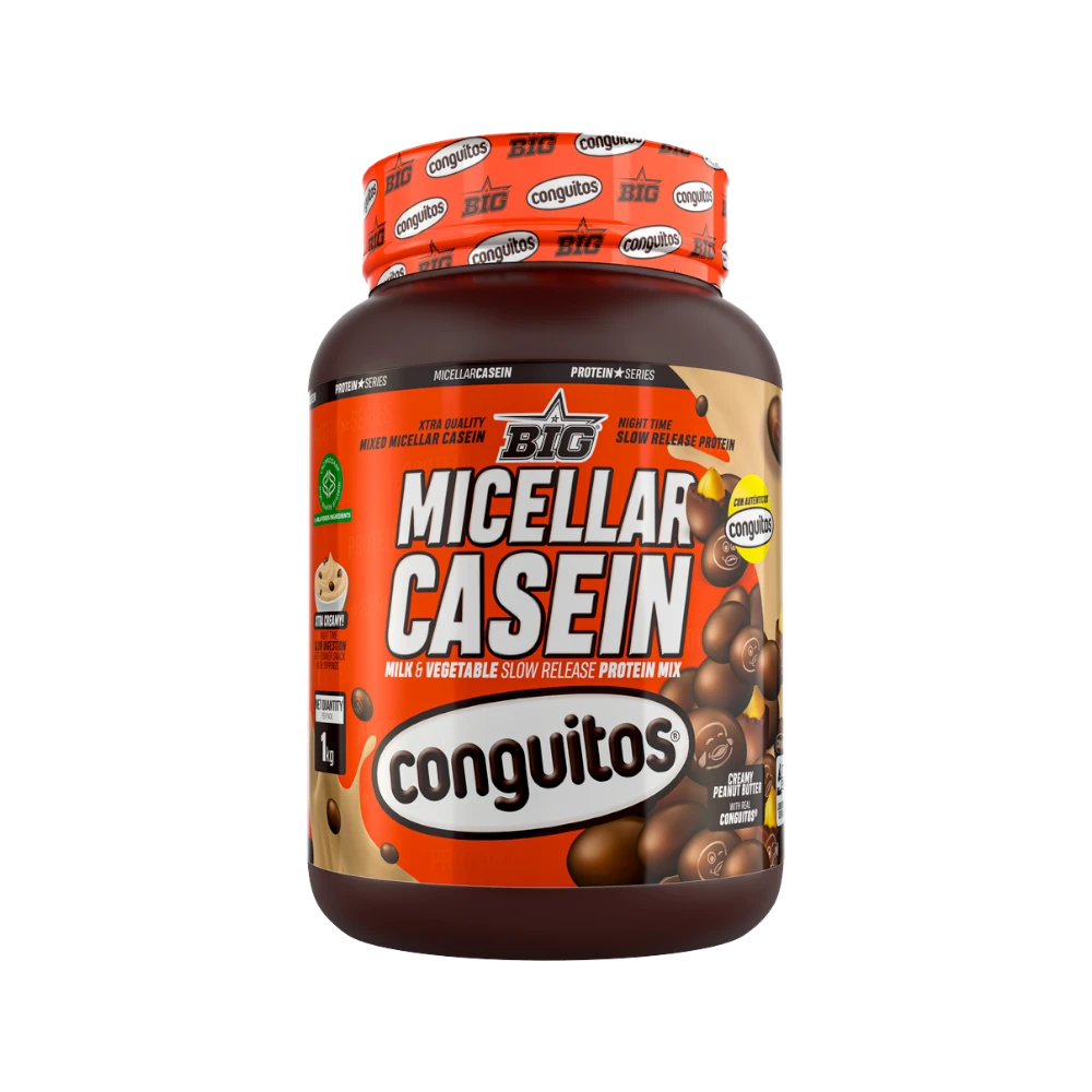 MICELLAR CASEIN CONGUITOS + SHAKER GRATIS - BODYMANIA BIG Chocolate con Cacahuete
