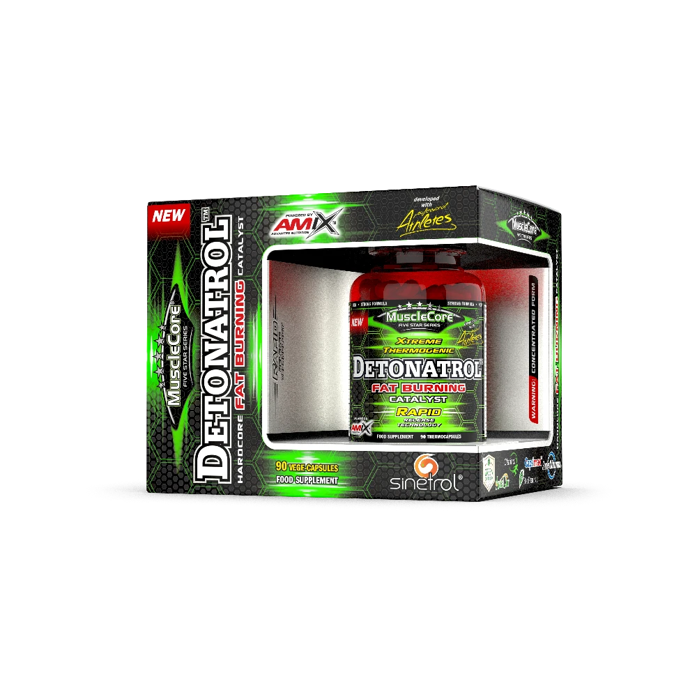 DETONATROL 90 CAPS - BODYMANIA AMIX MUSCLECORE Default Title