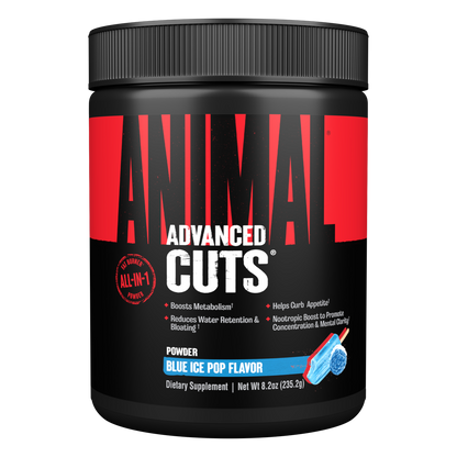 ANIMAL CUTS POWDER 248G - BODYMANIA UNIVERSAL Helado Azul