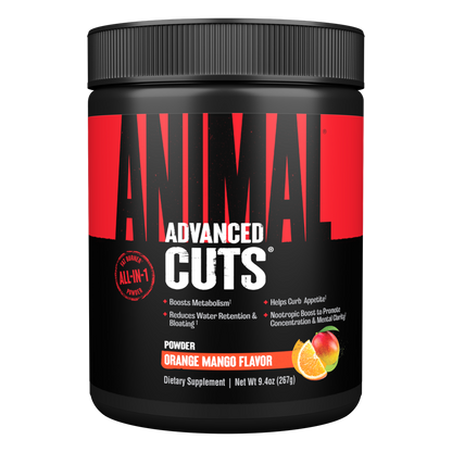 ANIMAL CUTS POWDER 248G - BODYMANIA UNIVERSAL Naranja