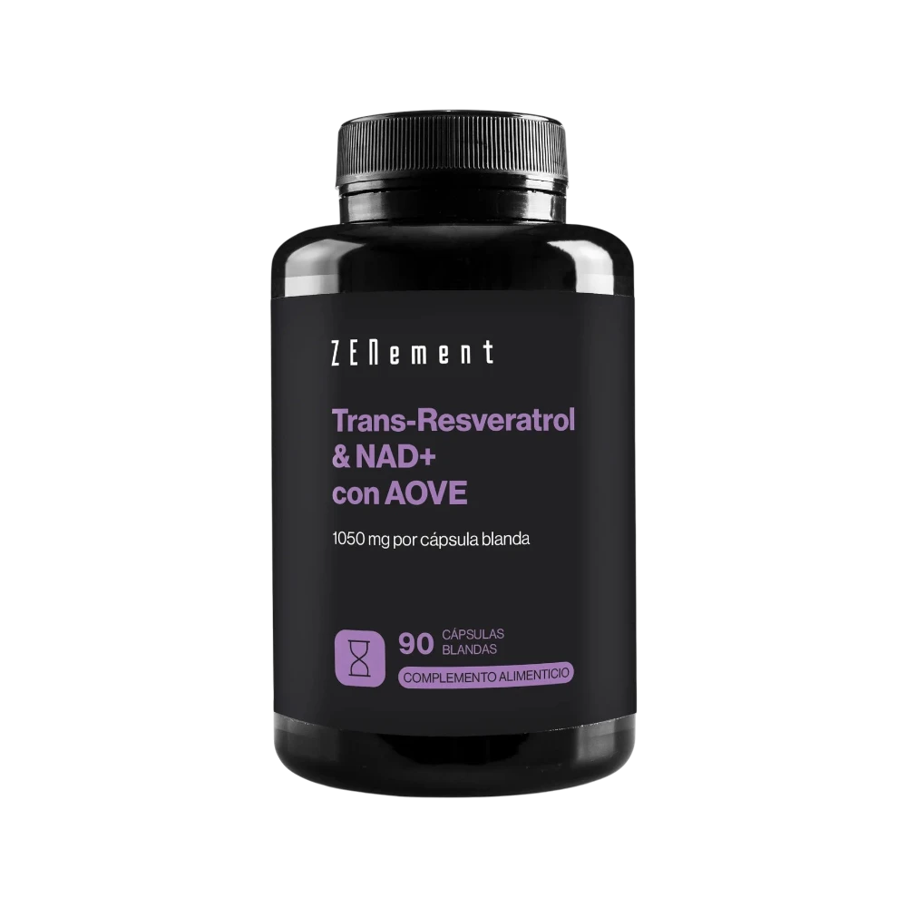 Trans-Resveratrol y NAD+ AOVE