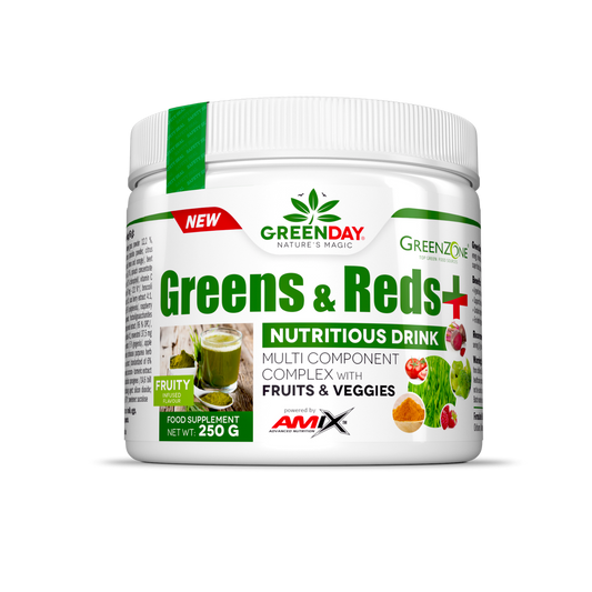 GREENS & REDS 250G - BODYMANIA