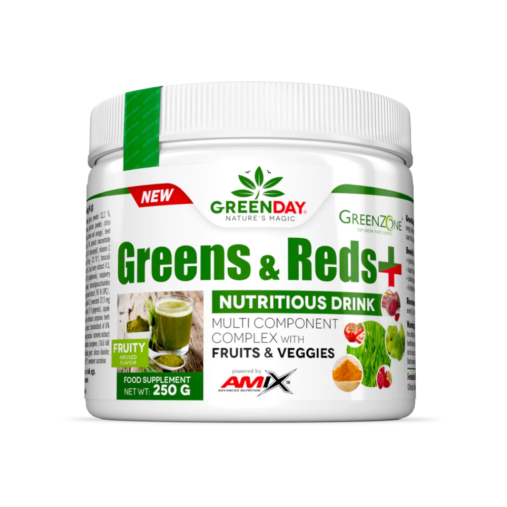 GREENS & REDS 250G - BODYMANIA AMIX GREENDAY Default Title