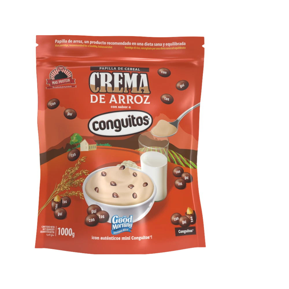 CREMA DE ARROZ 1000G - BODYMANIA MAX PROTEIN Conguitos