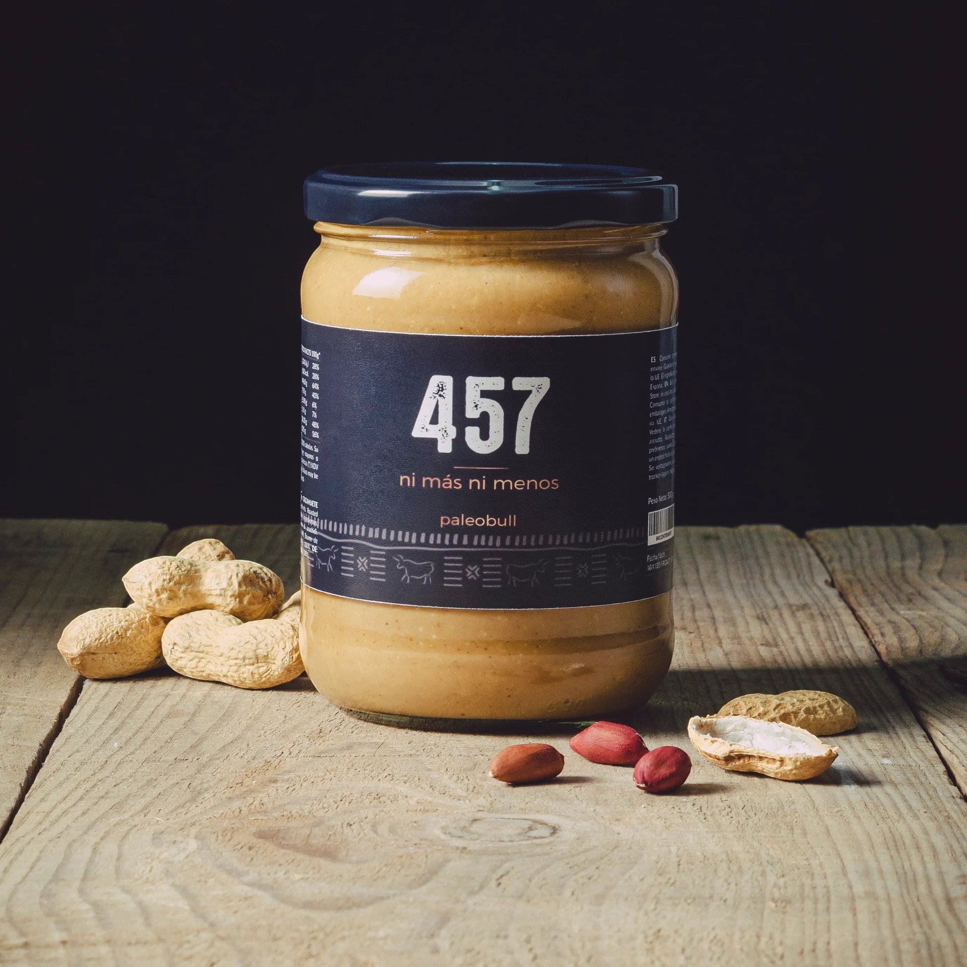457 CREMA DE CACAHUETE 500 g - BODYMANIA PALEOBULL Default Title