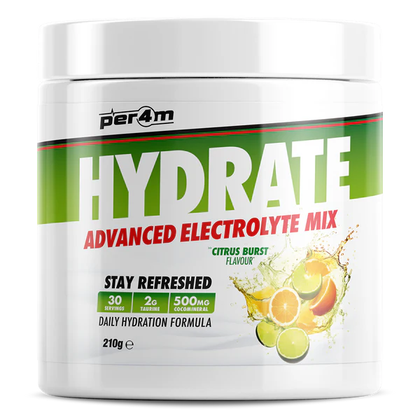 HYDRATE ADVANCED ELECTROLYTE 210GR - BODYMANIA BUCKED UP Limón