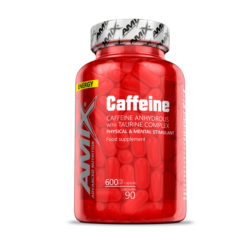 CAFFEINE WITH TAURINE 90CAPS - BODYMANIA