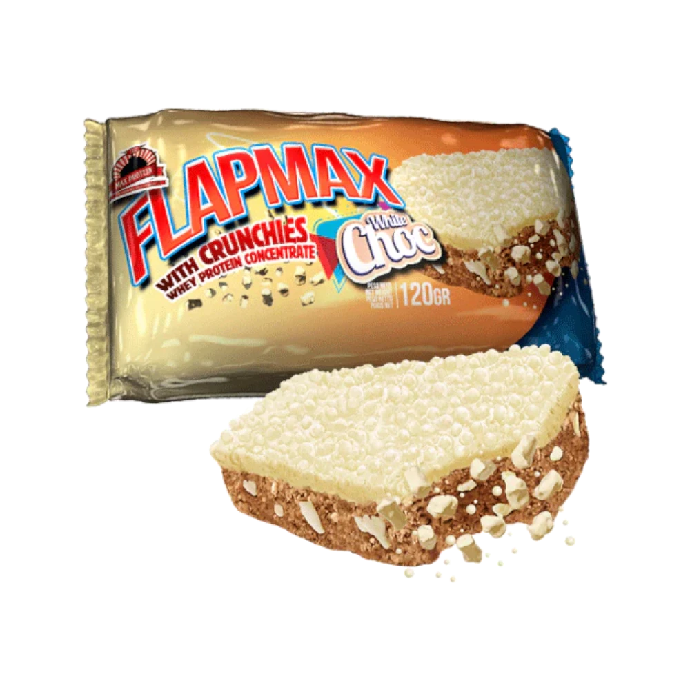 FLAPMAX 120GR - BODYMANIA MAX PROTEIN Chocolate Blanco