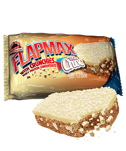 FLAPMAX 120GR - BODYMANIA MAX PROTEIN Chocolate Blanco