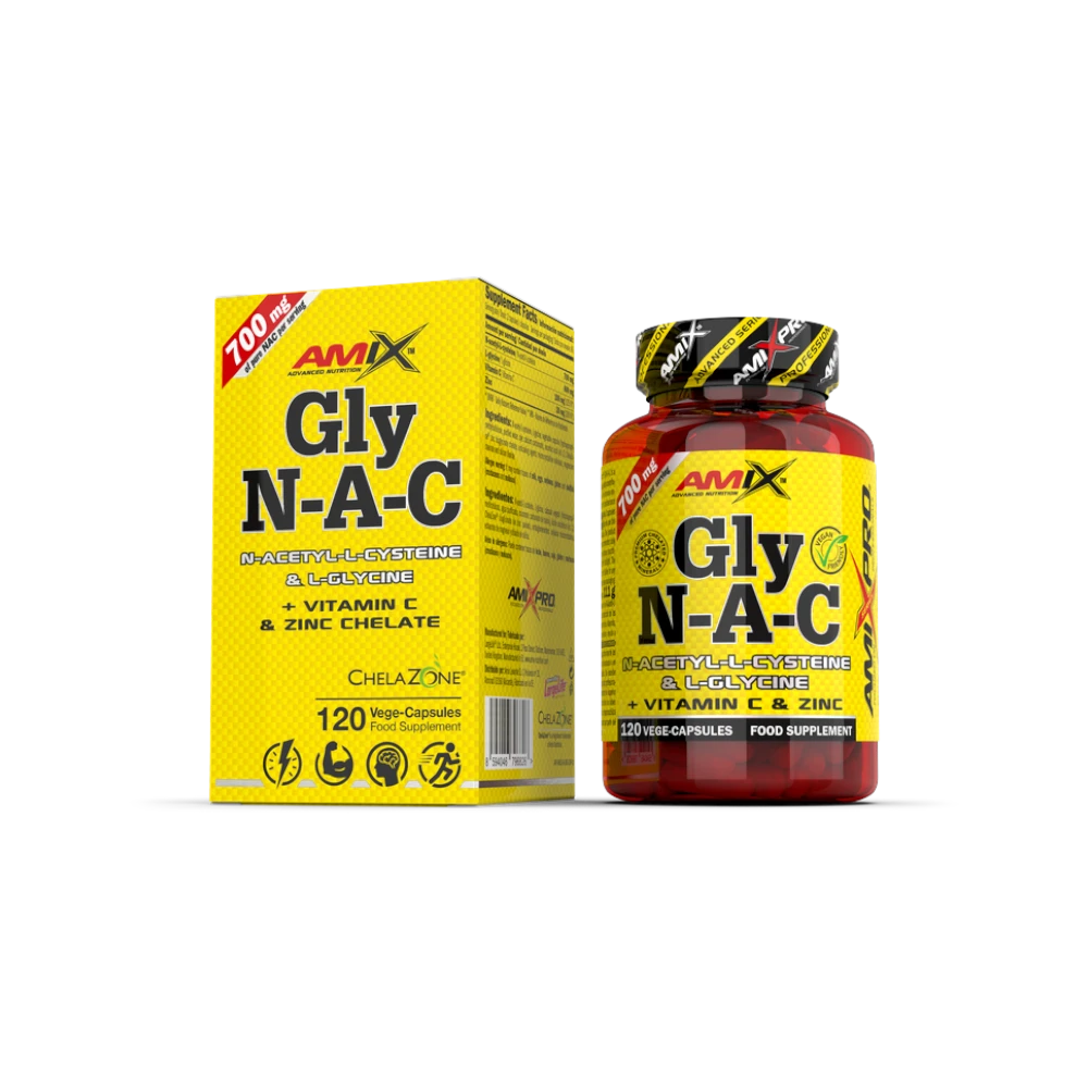 GLY N-A-C 120CAPS - BODYMANIA AMIX Default Title