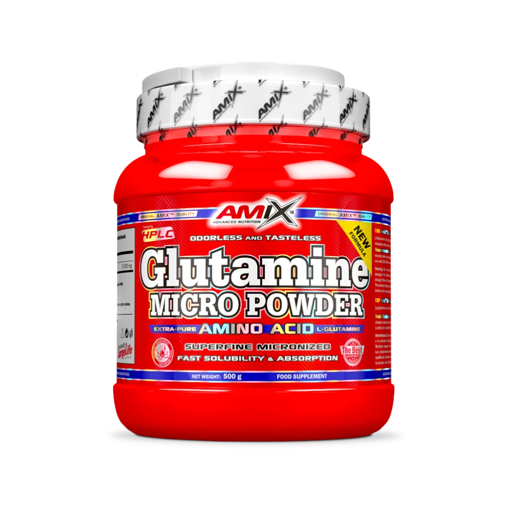 GLUTAMINE MICRO POWDER 500G - BODYMANIA AMIX Default Title