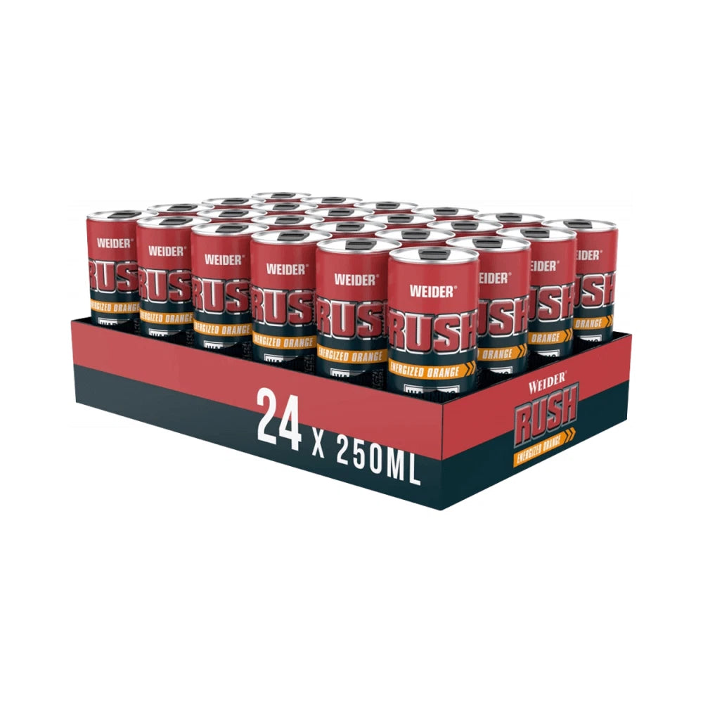 RUSH RTD - BODYMANIA WEIDER Naranja / 24 x 250ml