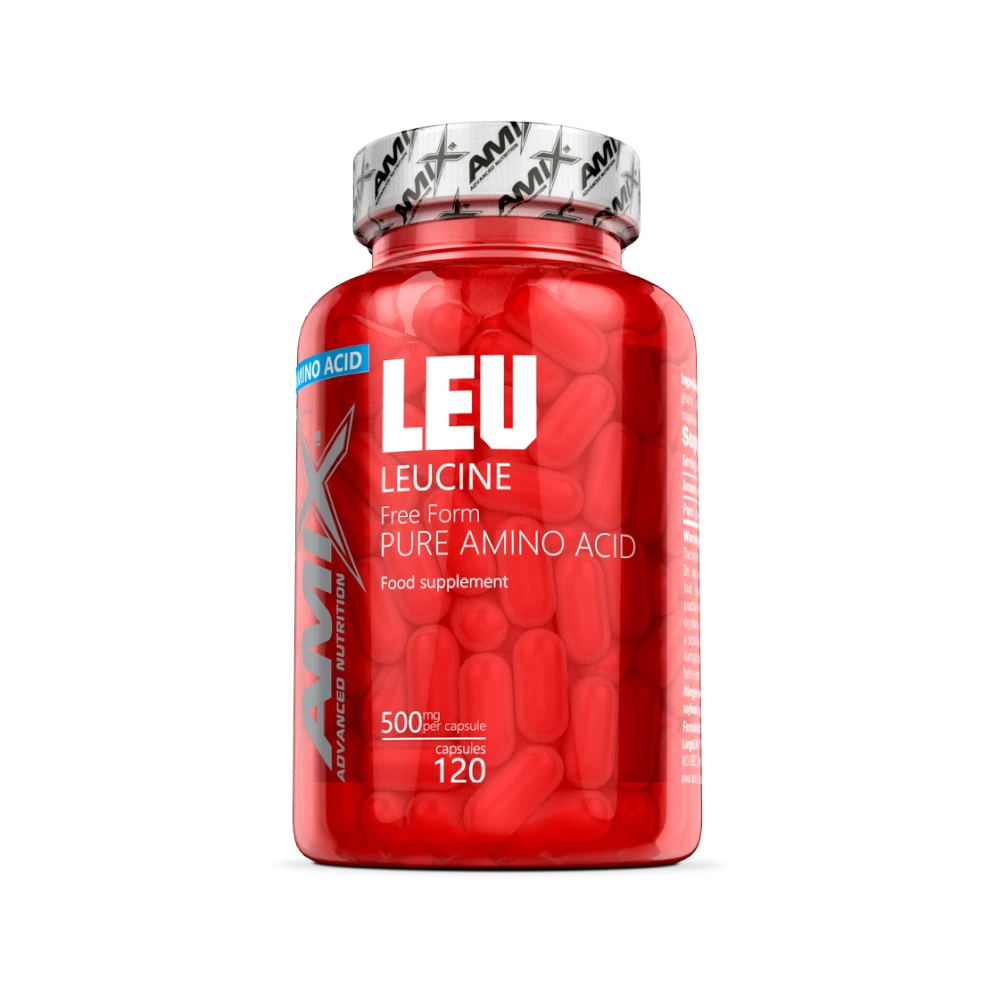 LEUCINE 1000MG 120 CAPS - BODYMANIA AMIX Default Title