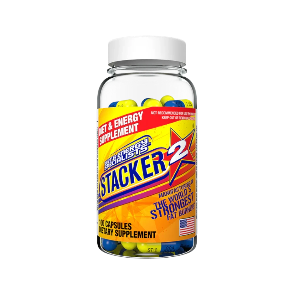 STACKER 2 100 CAPS - BODYMANIA STACKER Default Title