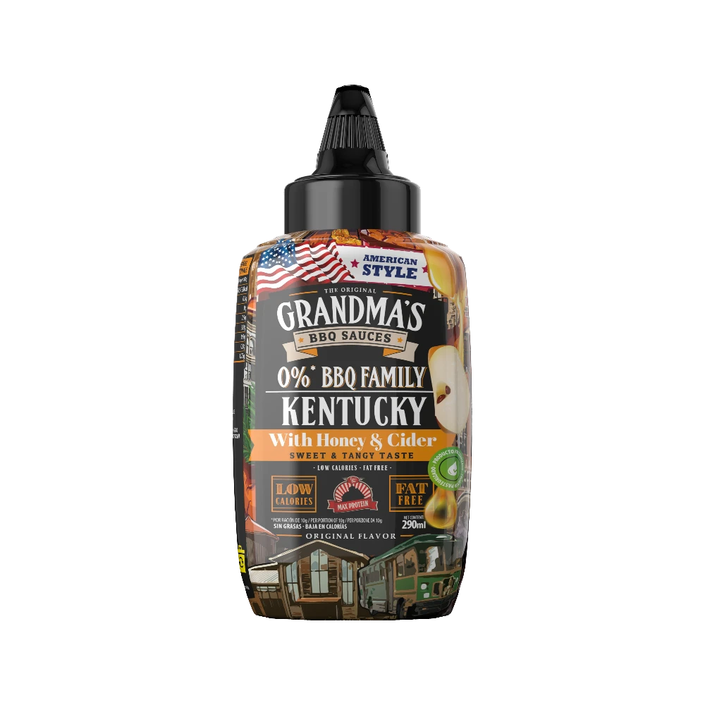 GRANDMA`S BBQ SAUCE 290ML - BODYMANIA MAX PROTEIN Ahumado