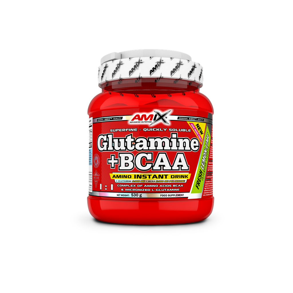 GLUTAMINE + BCAA - BODYMANIA AMIX 530 g / Limón