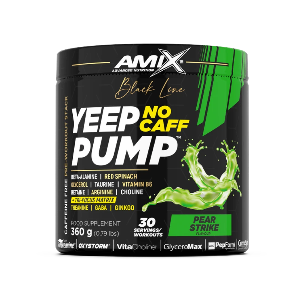 YEEP PUMP NO CAFF 360G - BODYMANIA AMIX BLACK LINE Pera