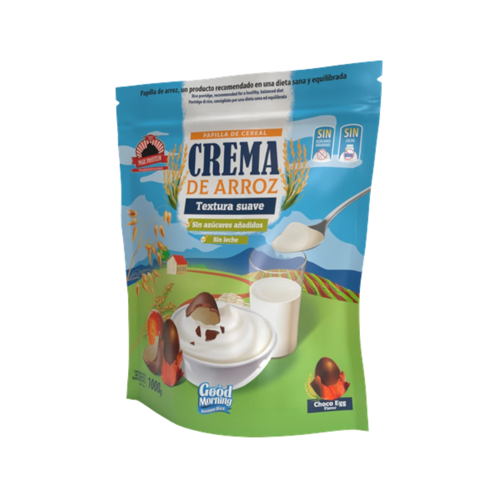 CREMA DE ARROZ 1000G - BODYMANIA MAX PROTEIN Kinder