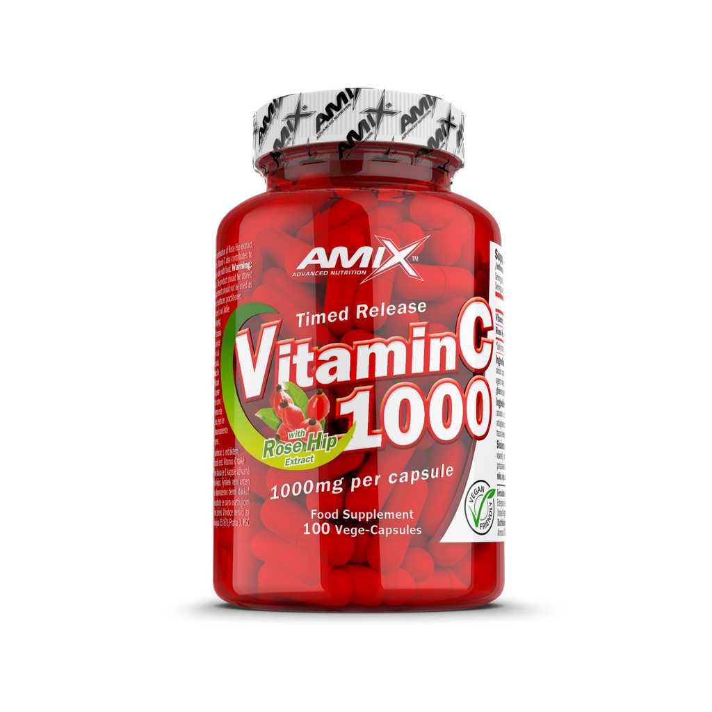 VITAMIN C 1000 100 CAPS - BODYMANIA AMIX Default Title