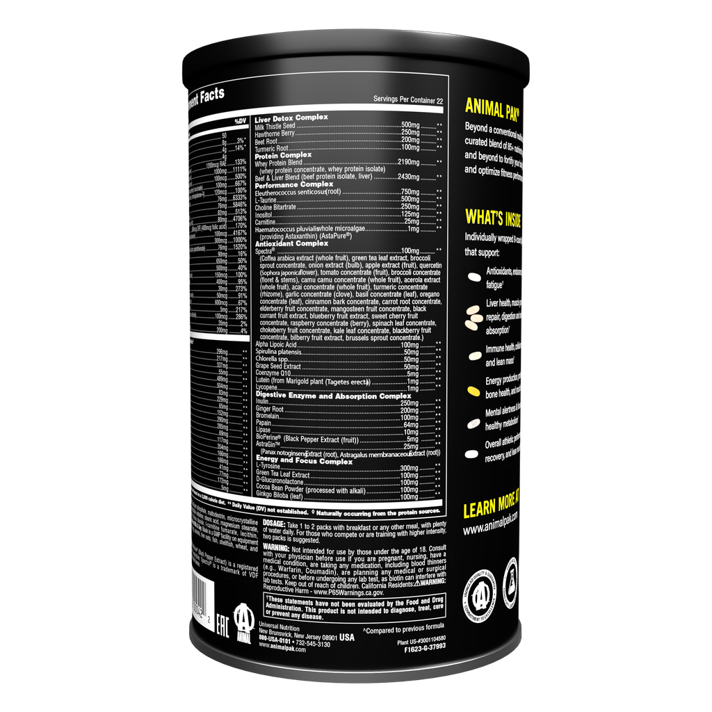 ANIMAL PAK (44 PACKS) - BODYMANIA UNIVERSAL Default Title